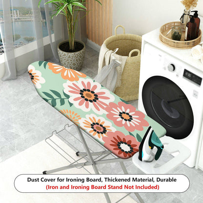 1-Piece Floral Pattern Printed Multifunction Decorative  Ironing Board Cover, Universal Size, Without Board