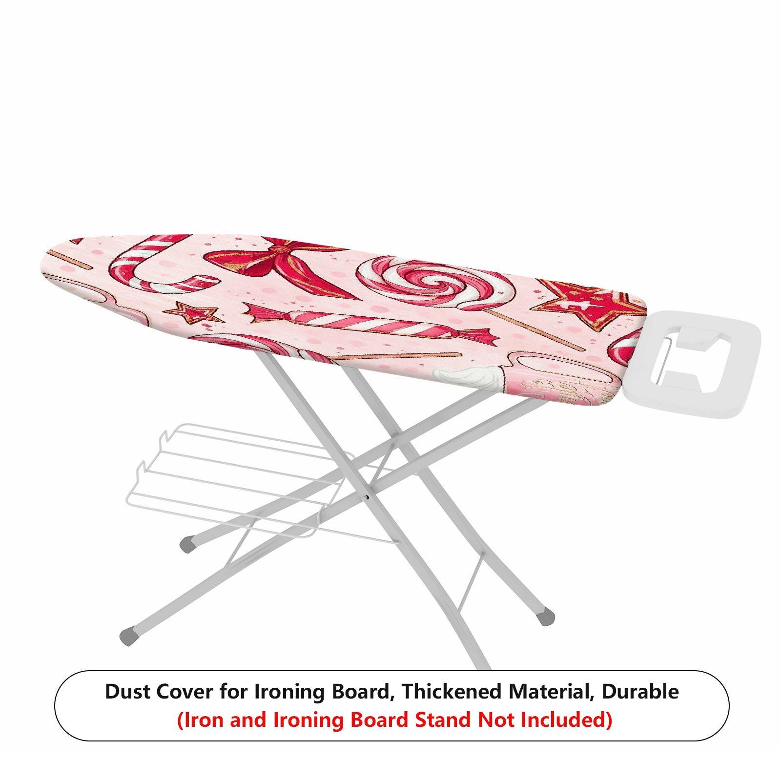 1-Piece Candy Christmas Ribbon  Ironing Board Cover, Universal Size, Without Board