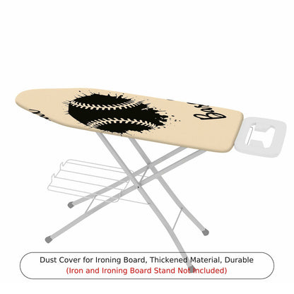 1-Piece Baseball Sports Fun  Ironing Board Cover, Universal Size, Without Board