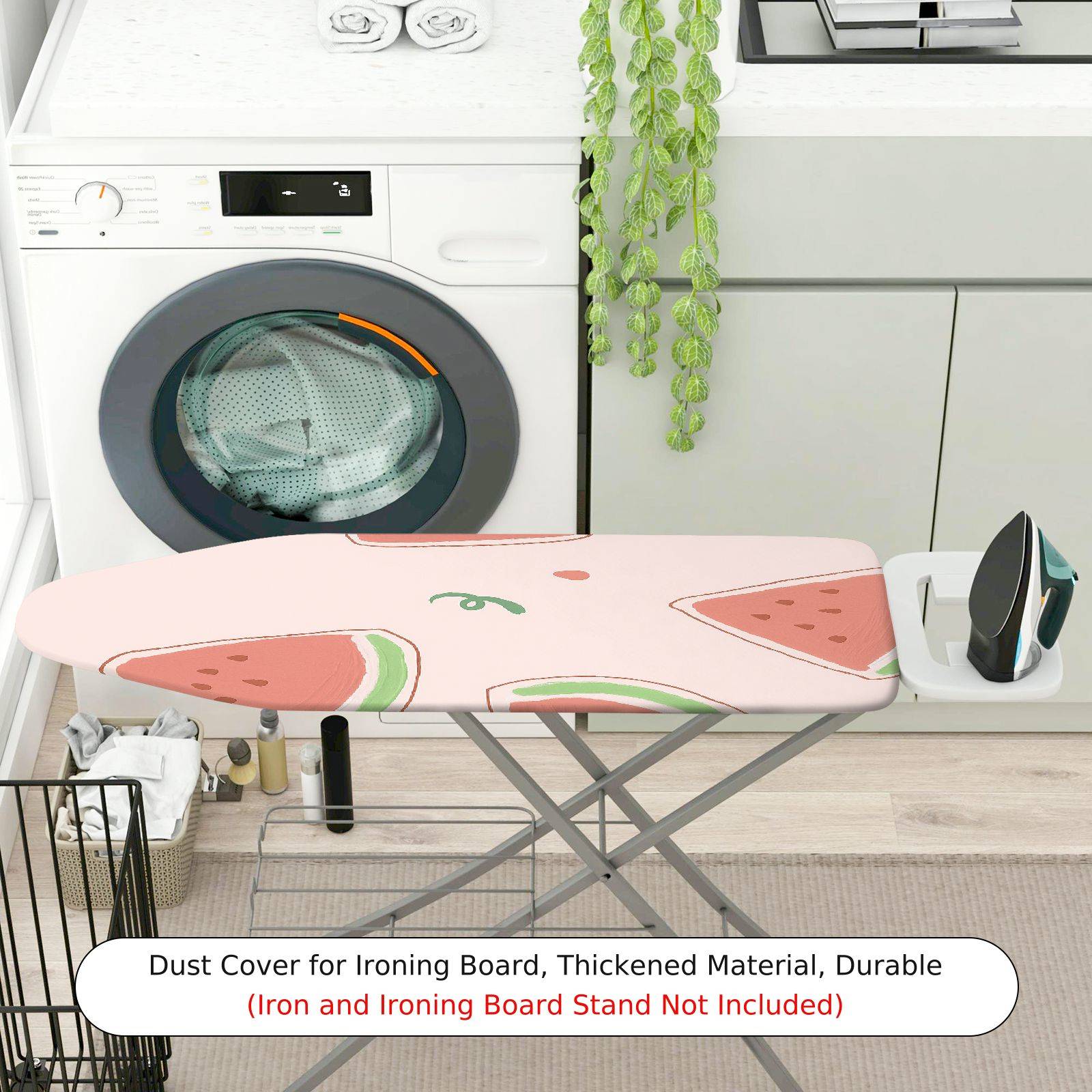 1-Piece Watermelon Fruit Summer  Ironing Board Cover, Universal Size, Without Board