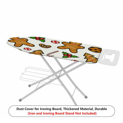 1-Piece Christmas cookies gingerbread holiday  Ironing Board Cover, Universal Size, Without Board