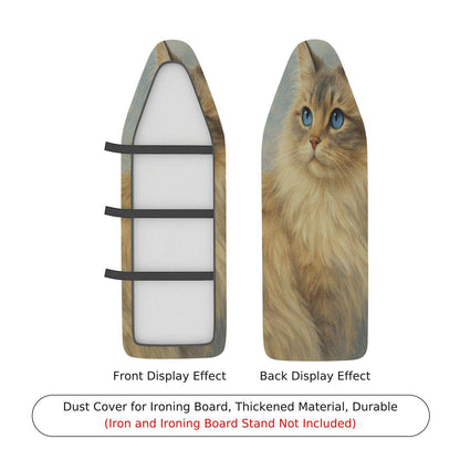 1-Piece Cat Pattern Cute Feline  Ironing Board Cover, Universal Size, Without Board