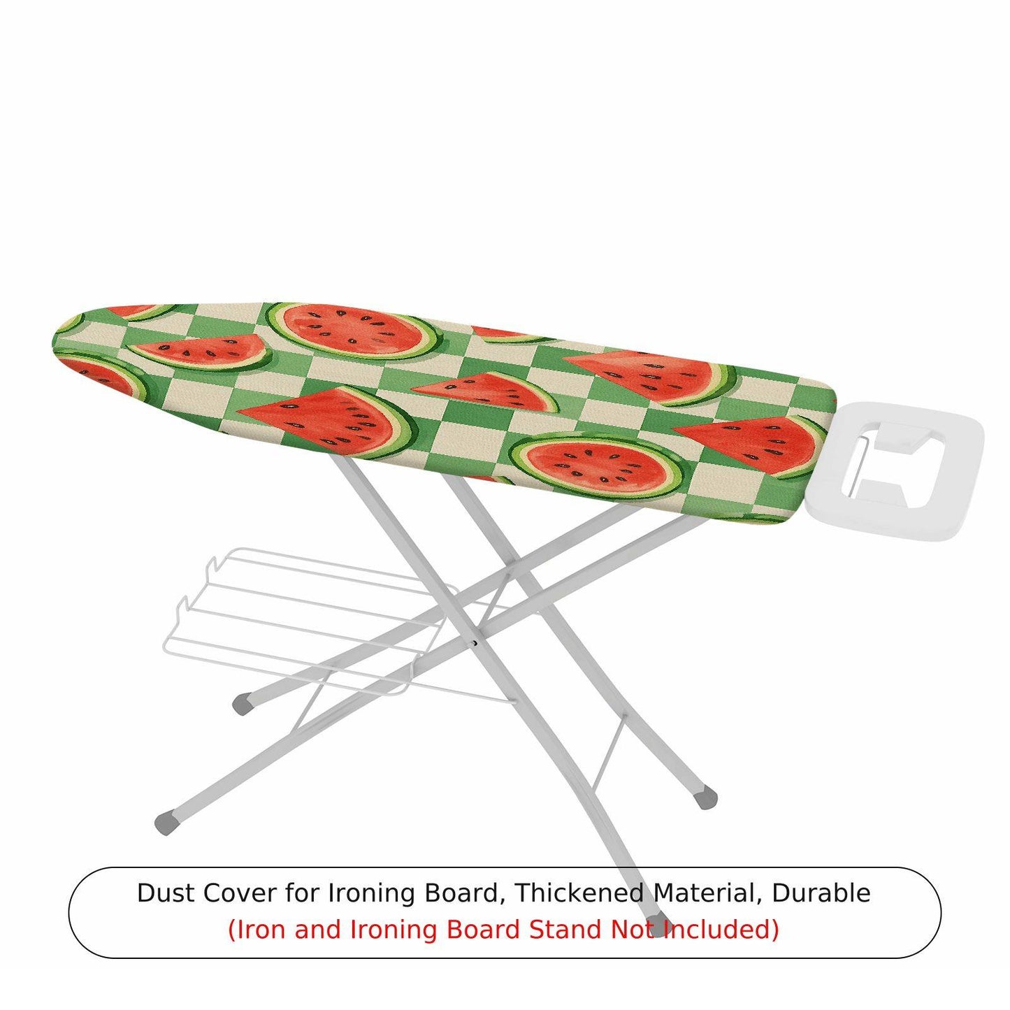 1-Piece Watermelon Checkered Cute  Ironing Board Cover, Universal Size, Without Board