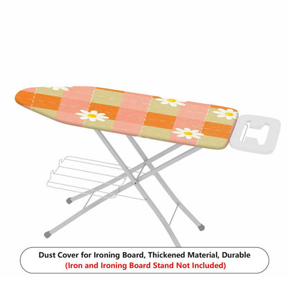 1-Piece Floral Plaid Daisy  Ironing Board Cover, Universal Size, Without Board