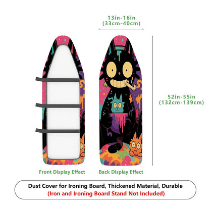 1-Piece Colorful Fun  Ironing Board Cover, Universal Size, Without Board