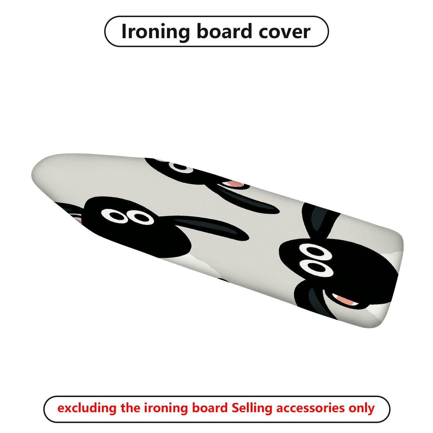 1-Piece Sheep Animal Fun  Ironing Board Cover, Universal Size, Without Board