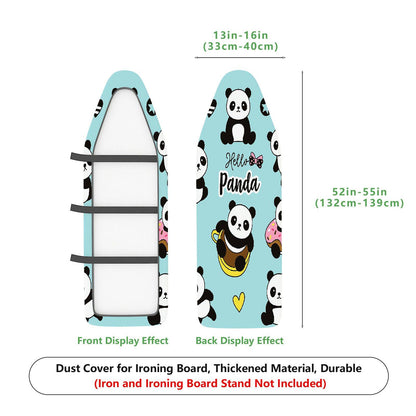1-Piece Panda  Cute  Ironing Board Cover, Universal Size, Without Board