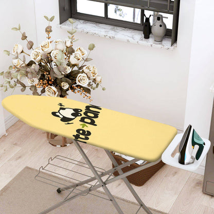 1-Piece Cute Panda Yellow  Ironing Board Cover, Universal Size, Without Board