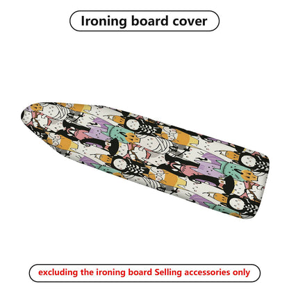 1-Piece Colorful Pattern Fun  Ironing Board Cover, Universal Size, Without Board