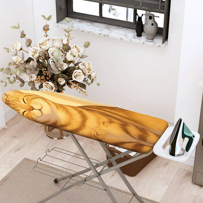 1-Piece Cute Cat Animal Fun  Ironing Board Cover, Universal Size, Without Board