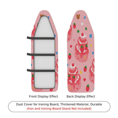 1-Piece Santa Claus Christmas Festive  Ironing Board Cover, Universal Size, Without Board