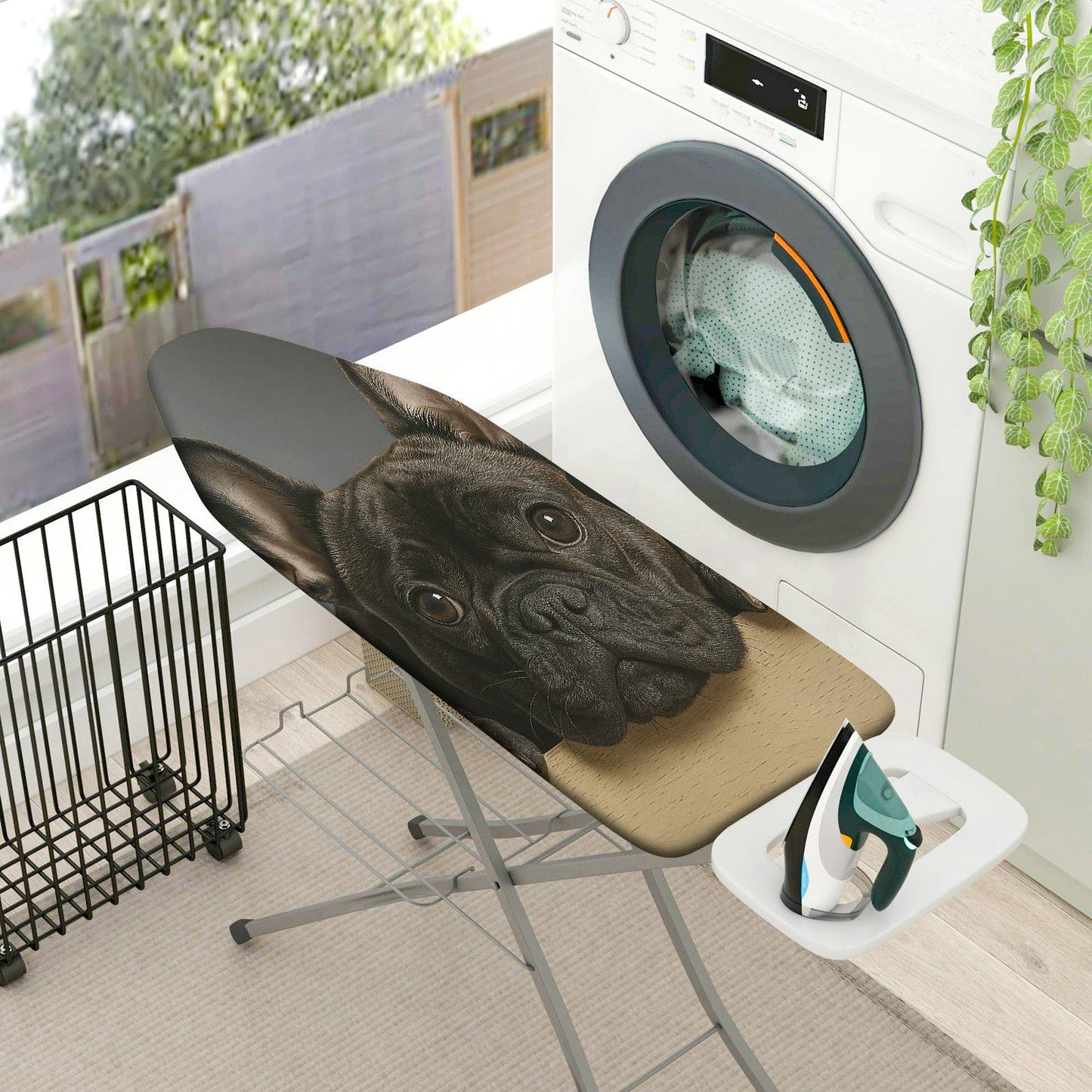 1-Piece Dog Print Animal Cute  Ironing Board Cover, Universal Size, Without Board