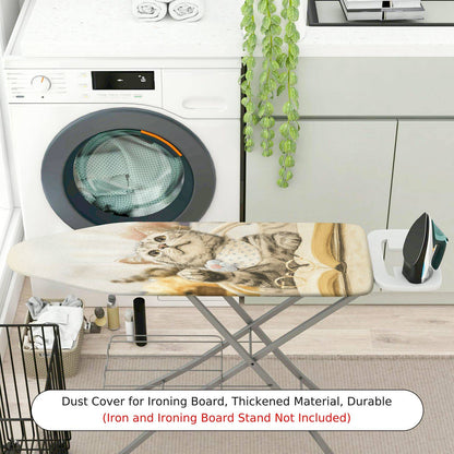 1-Piece Cat Cute Cozy  Ironing Board Cover, Universal Size, Without Board