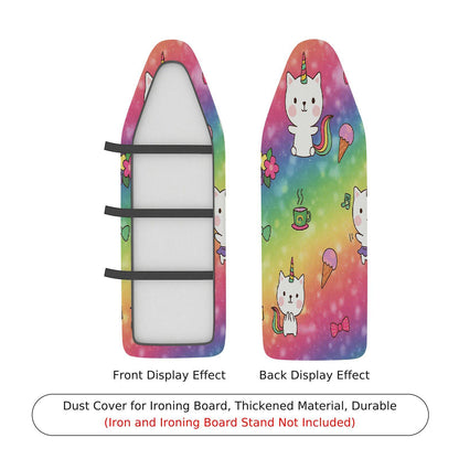 1-Piece Unicorn Rainbow Cute  Ironing Board Cover, Universal Size, Without Board