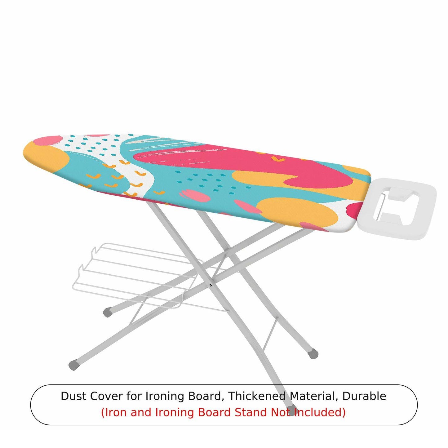 1-Piece Abstract Colorful Art Splash  Ironing Board Cover, Universal Size, Without Board