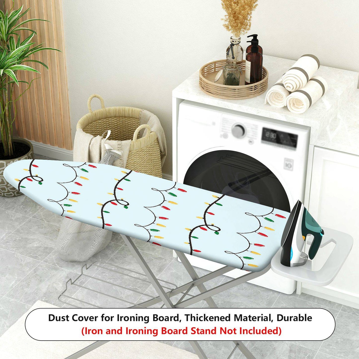 1-Piece Christmas Holiday  Decorative  Ironing Board Cover, Universal Size, Without Board