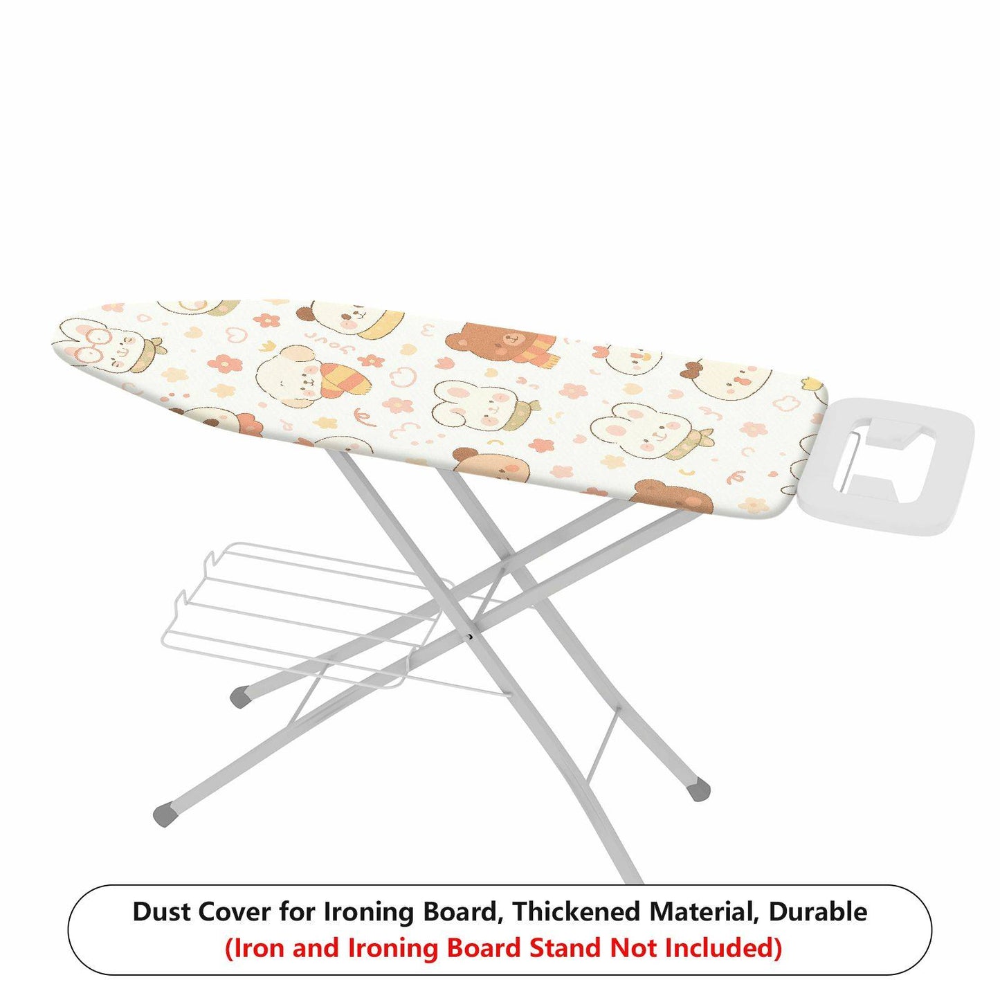 1-Piece Animal Floral Cute  Ironing Board Cover, Universal Size, Without Board