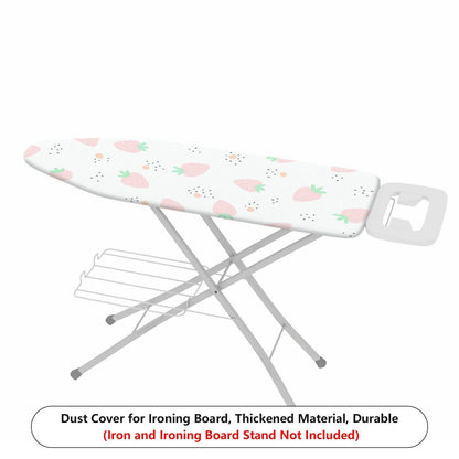 1-Piece Strawberry Floral Cute  Ironing Board Cover, Universal Size, Without Board