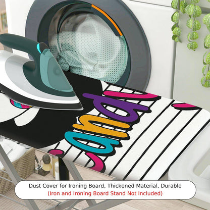 1-Piece Panda Cute  Ironing Board Cover, Universal Size, Without Board