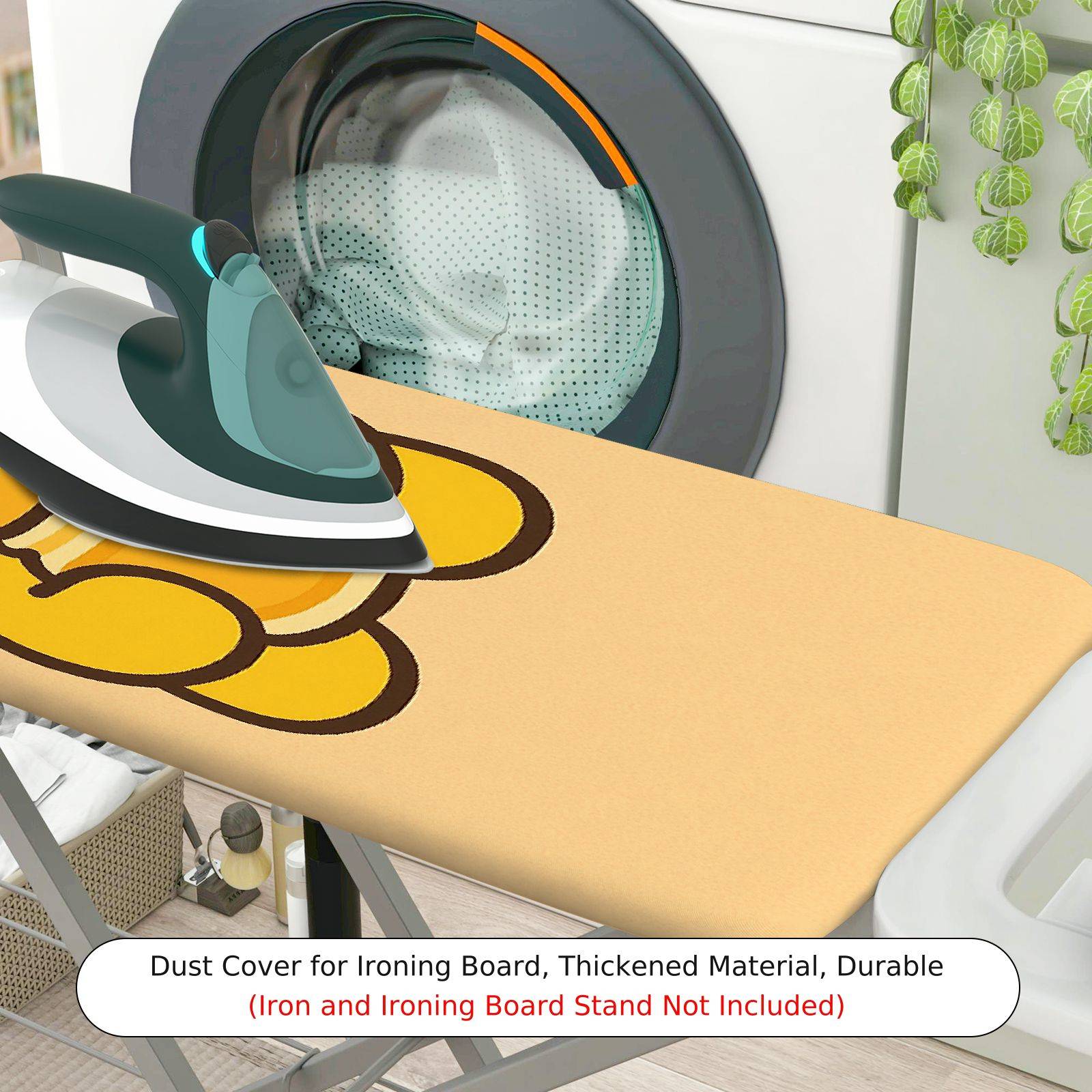 1-Piece Bear  Cute  Ironing Board Cover, Universal Size, Without Board