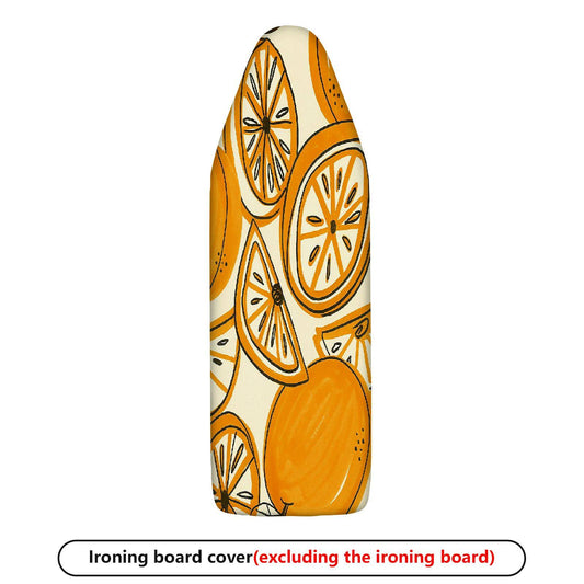 1-Piece Citrus Fruit Pattern Orange Design Decorative  Ironing Board Cover, Universal Size, Without Board