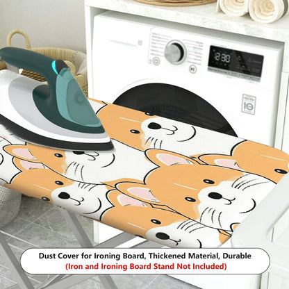 1-Piece Cute Dog  Animal  Ironing Board Cover, Universal Size, Without Board