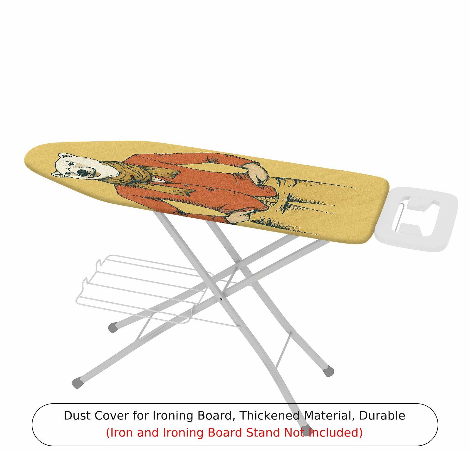 1-Piece Polar Bear  Fun  Ironing Board Cover, Universal Size, Without Board