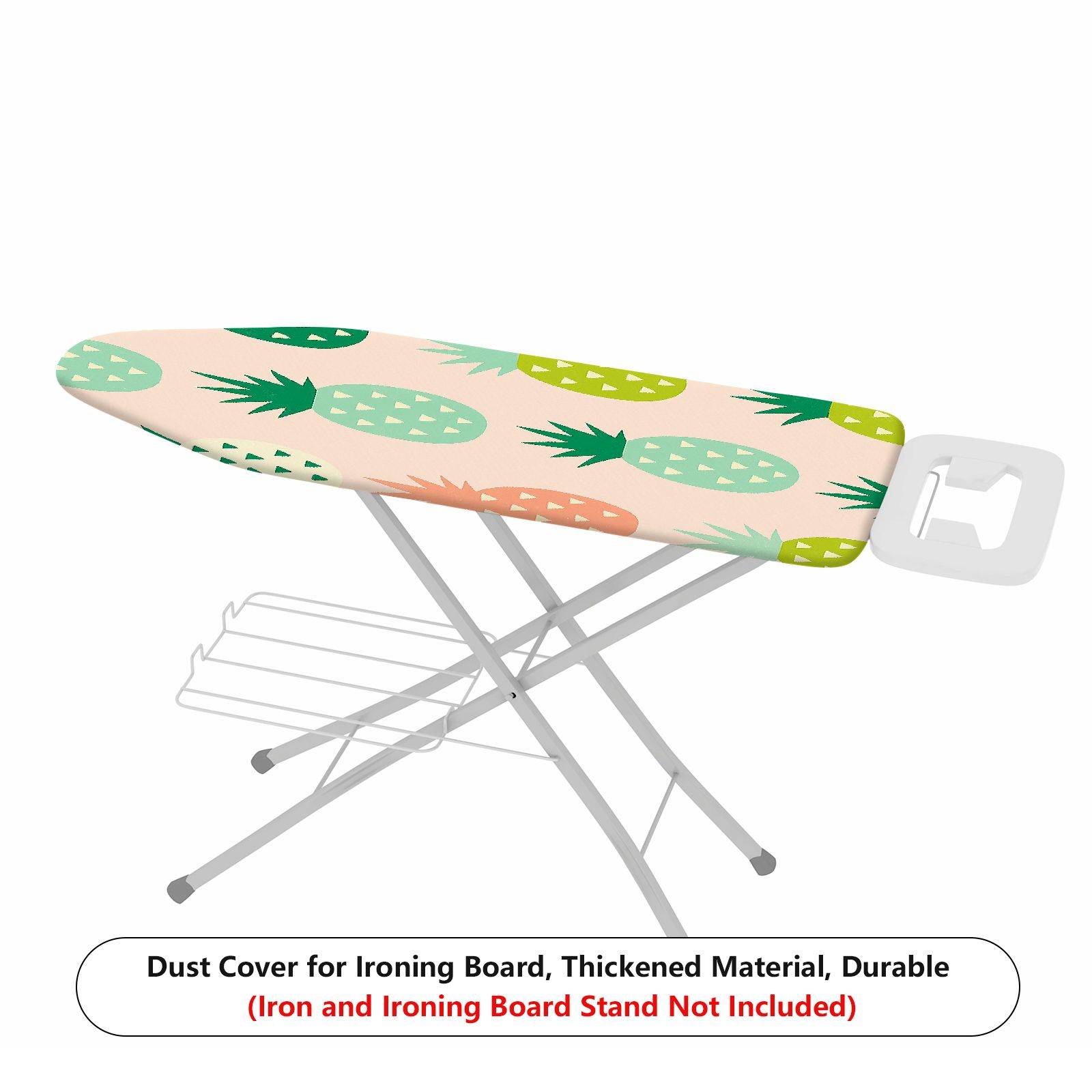 1-Piece Pineapple Pattern Colorful Fun  Ironing Board Cover, Universal Size, Without Board