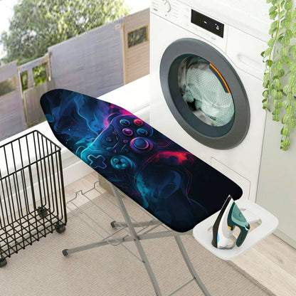 1-Piece Abstract Art Gaming Console  Ironing Board Cover, Universal Size, Without Board