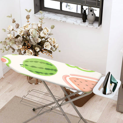 1-Piece Watermelon Fruit Pattern Green Pink  Ironing Board Cover, Universal Size, Without Board
