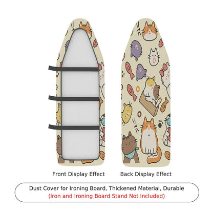 1-Piece Cute  Animal Cat  Ironing Board Cover, Universal Size, Without Board