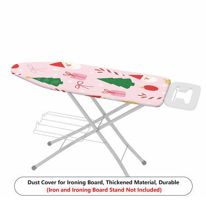 1-Piece Christmas Santa Tree Gift  Ironing Board Cover, Universal Size, Without Board