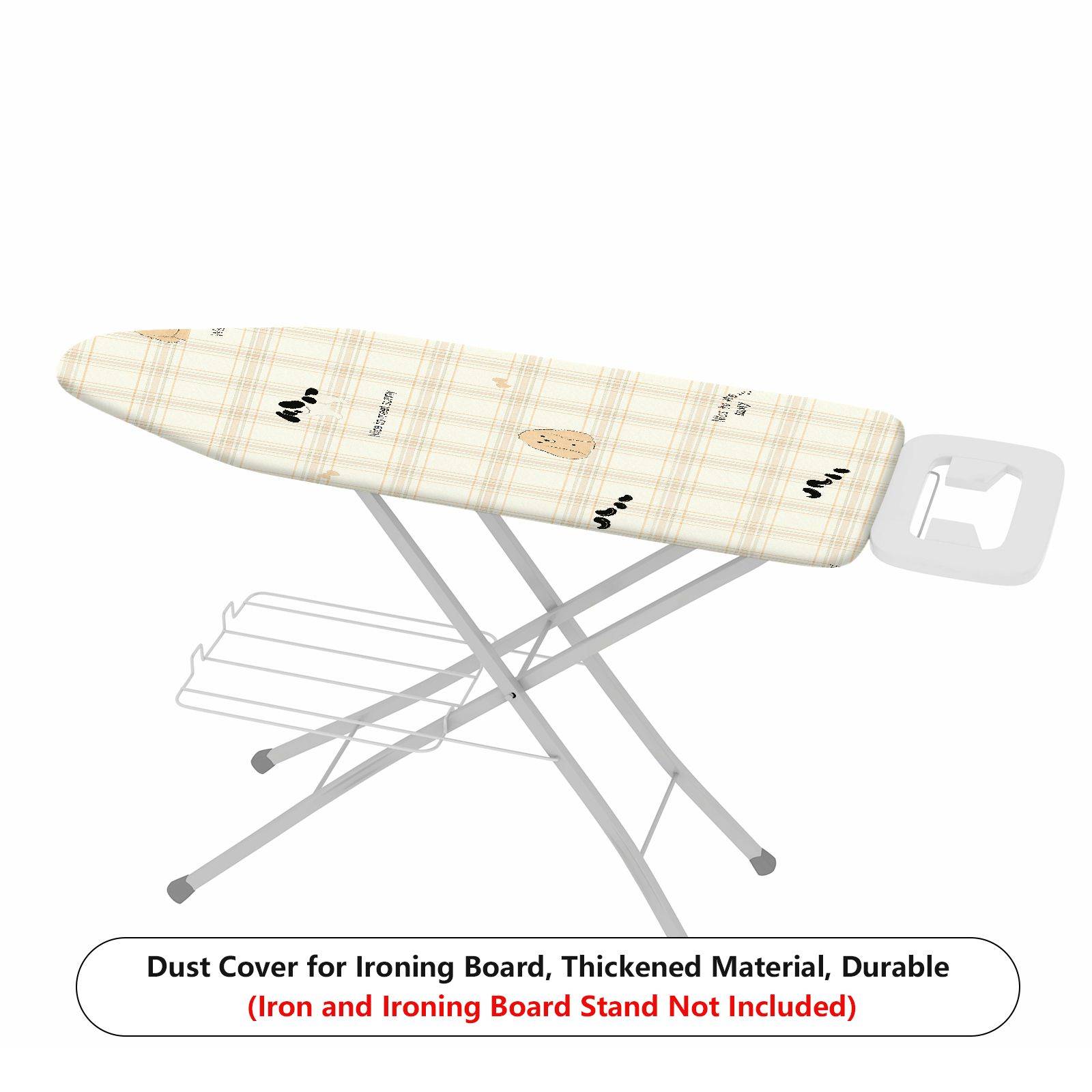 1-Piece Plaid  Pet  Ironing Board Cover, Universal Size, Without Board