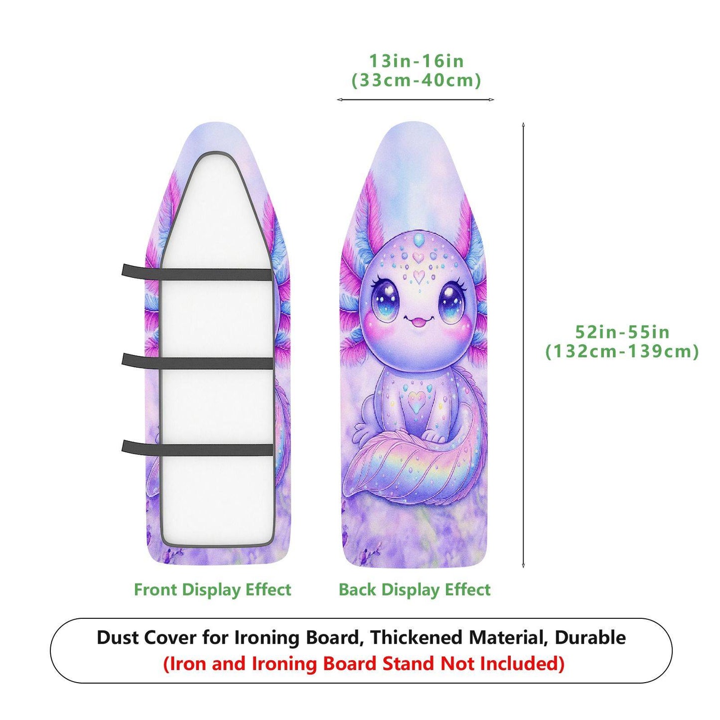 1-Piece Fantasy Cute Colorful  Ironing Board Cover, Universal Size, Without Board
