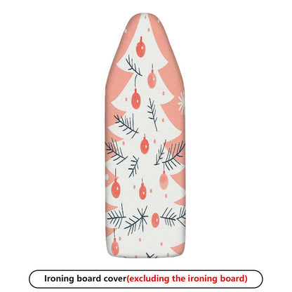 1-Piece Christmas Tree Ornament Festive  Ironing Board Cover, Universal Size, Without Board
