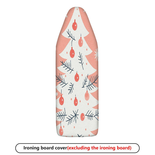 1-Piece Christmas Tree Ornament Festive  Ironing Board Cover, Universal Size, Without Board