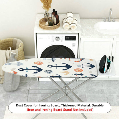 1-Piece anchor nautical ocean  Ironing Board Cover, Universal Size, Without Board