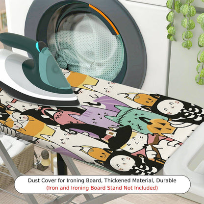 1-Piece Colorful Pattern Fun  Ironing Board Cover, Universal Size, Without Board