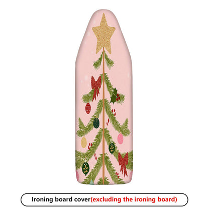 1-Piece Christmas Tree Star Ornament  Ironing Board Cover, Universal Size, Without Board