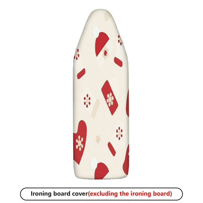1-Piece Christmas Gloves Snowflake  Ironing Board Cover, Universal Size, Without Board