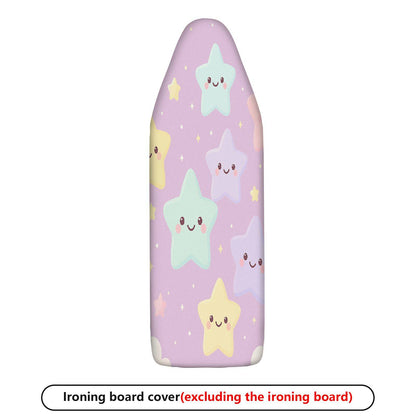 1-Piece Cute Star Pastel  Ironing Board Cover, Universal Size, Without Board