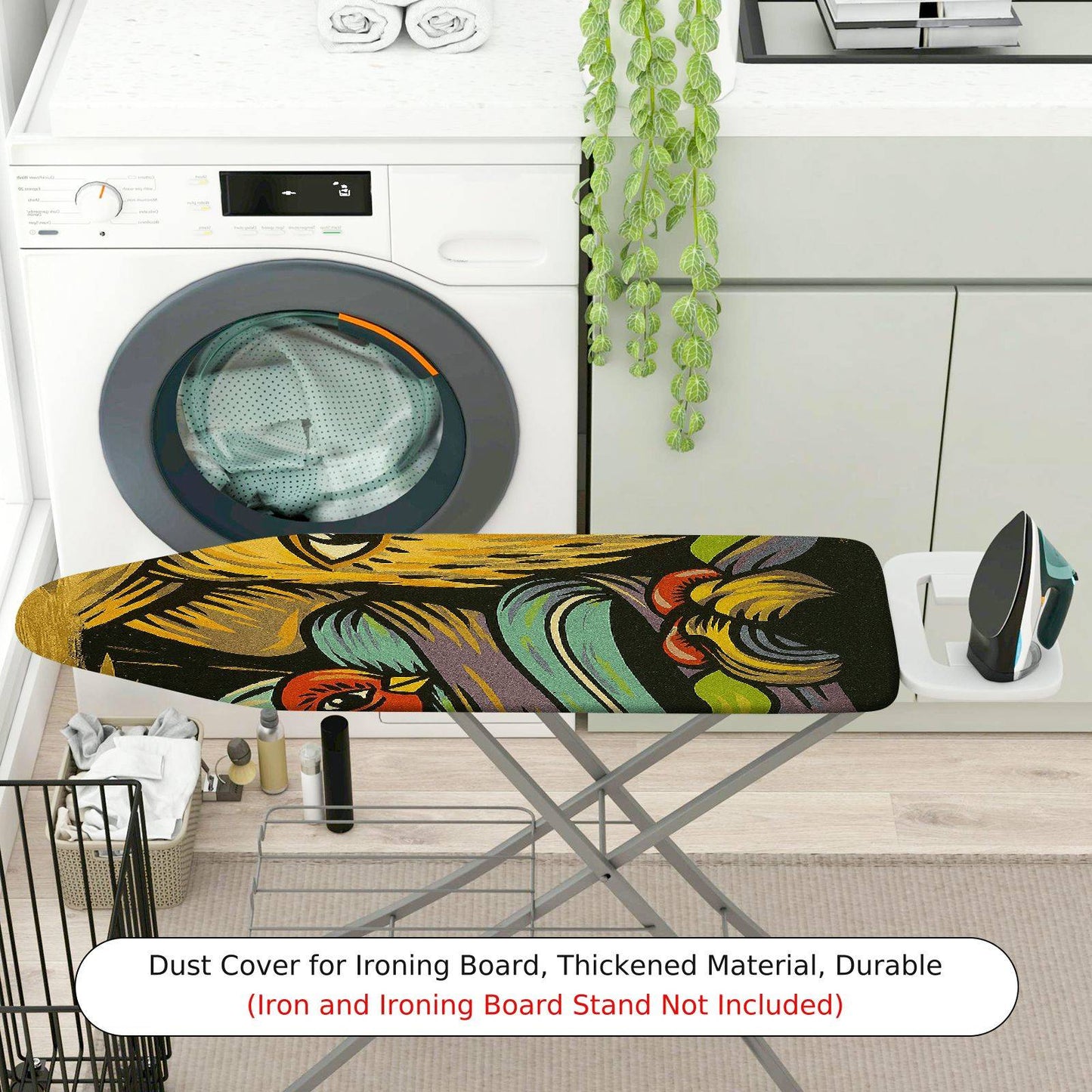 1-Piece abstract colorful artistic  Ironing Board Cover, Universal Size, Without Board