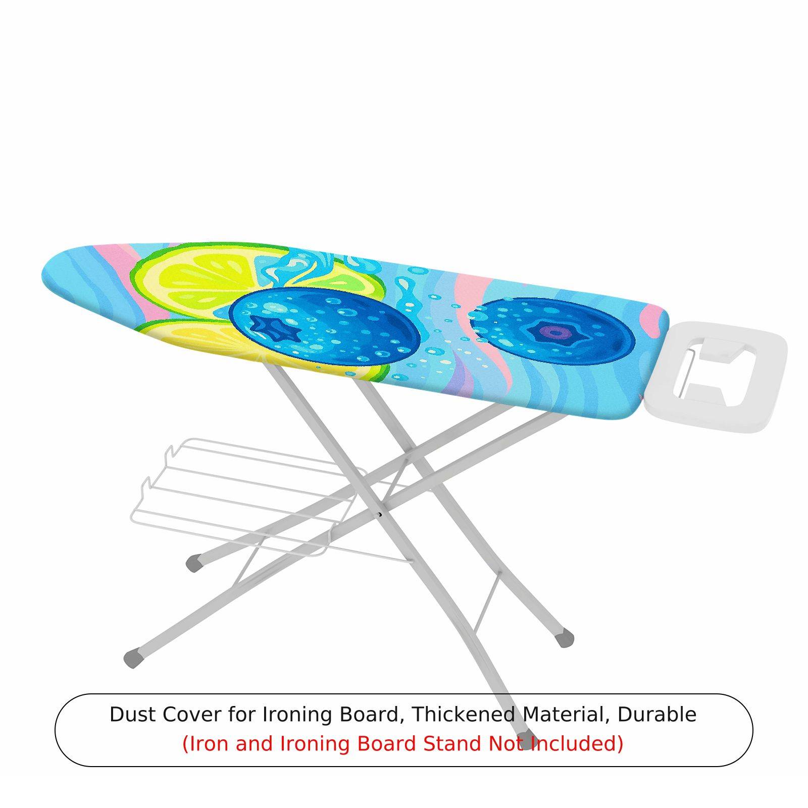 1-Piece Lemon Fruit Fresh  Ironing Board Cover, Universal Size, Without Board