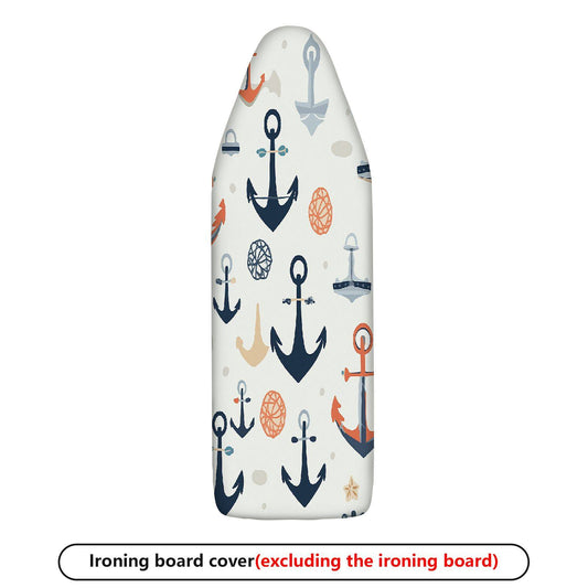 1-Piece anchor nautical ocean  Ironing Board Cover, Universal Size, Without Board