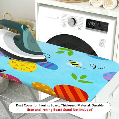 1-Piece Butterfly Colorful Print Fun  Ironing Board Cover, Universal Size, Without Board