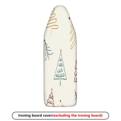 1-Piece Christmas Tree Pattern Festive Design Holiday Decoration  Ironing Board Cover, Universal Size, Without Board