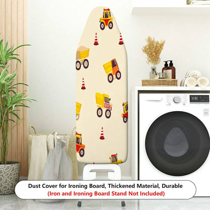 1-Piece Construction Vehicle  Fun  Ironing Board Cover, Universal Size, Without Board