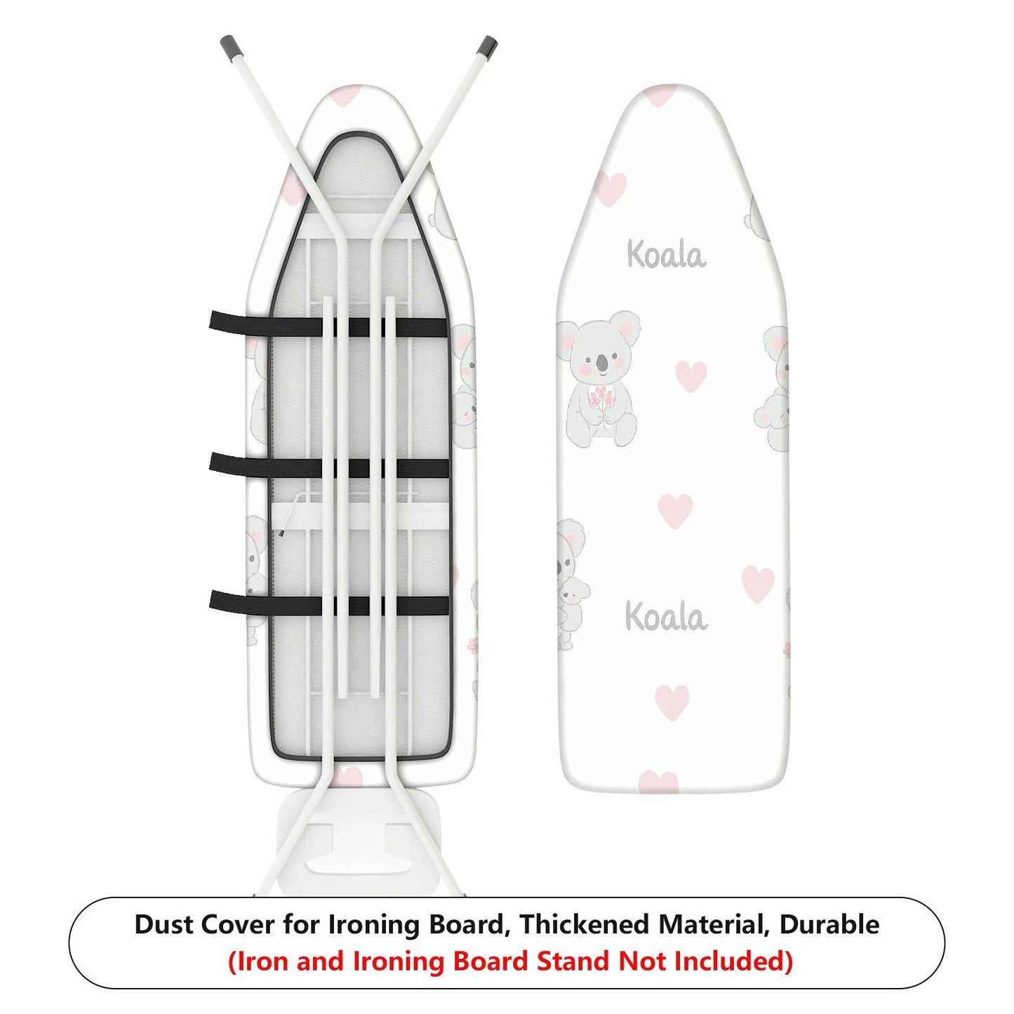 1-Piece Koala Heart Cute  Ironing Board Cover, Universal Size, Without Board