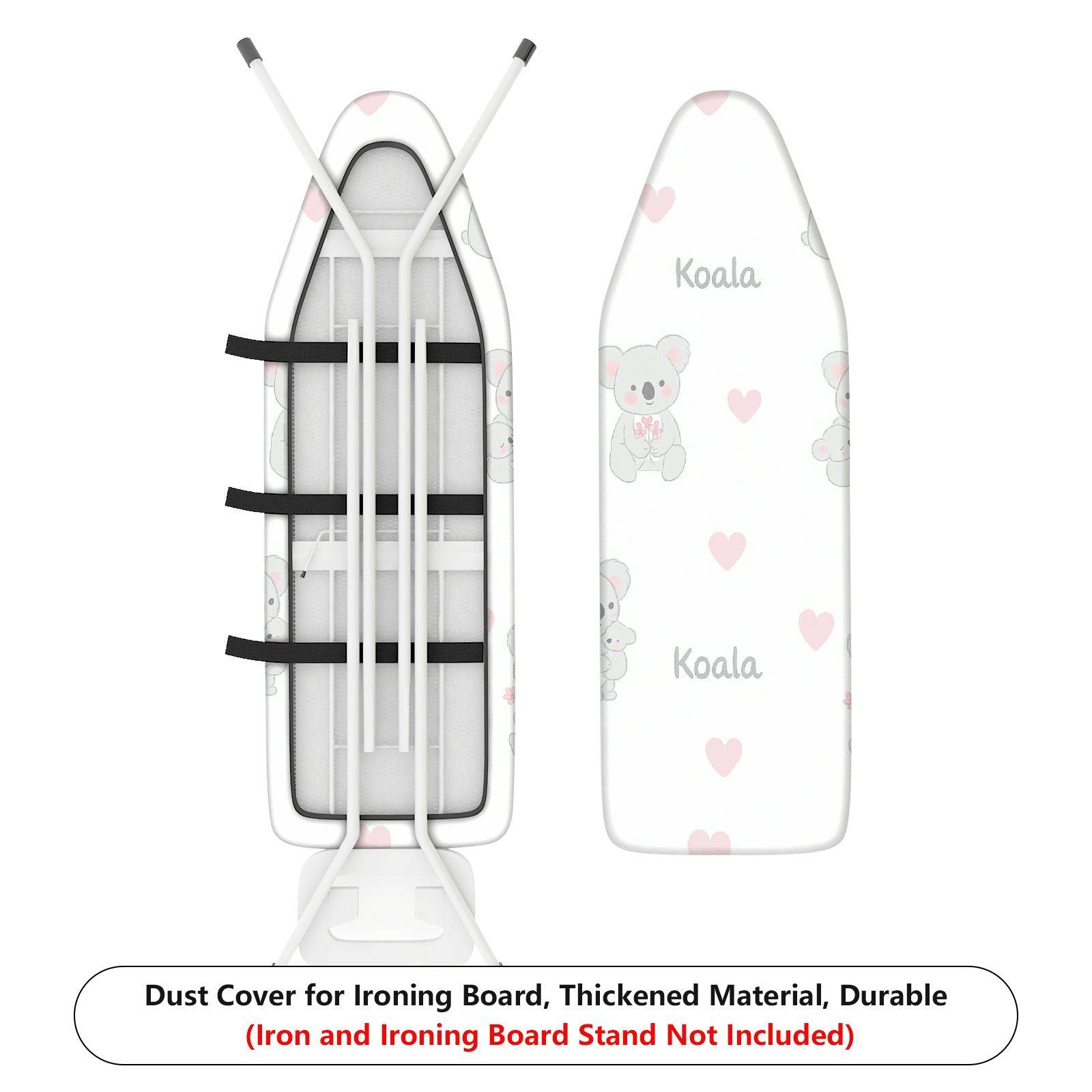 1-Piece Koala Heart Cute  Ironing Board Cover, Universal Size, Without Board