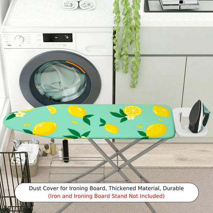 1-Piece Lemon Fruit Floral  Ironing Board Cover, Universal Size, Without Board